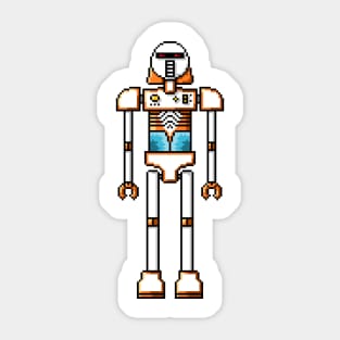 Pixel Robot 131 Sticker